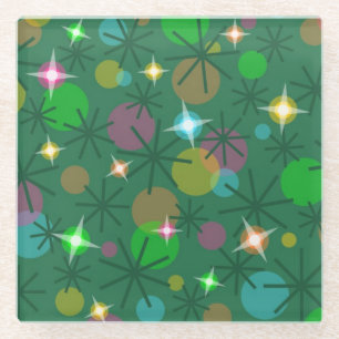 Weihnachtslichtglas-Untersetzer Glasuntersetzer