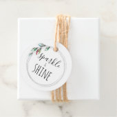 Weihnachtslichtmarken Geschenkanhänger (Beispiel)