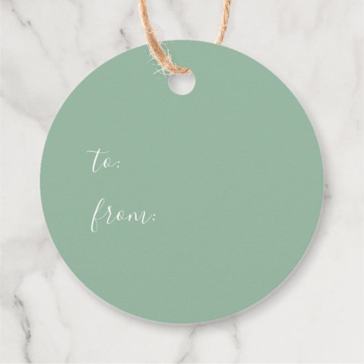 Weihnachtslichtmarken Geschenkanhänger (Rückseite)