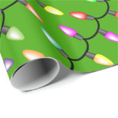 Weihnachtslichtmuster-Wandpapier Geschenkpapier (Rolleneckpunkt)