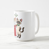 Weihnachtsliebe & Geschenke Kaffeetasse (VorderseiteRechts)