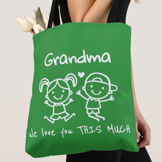 Weihnachtsliebe Großmutter Lustiges Grafik-Geschen Tasche
