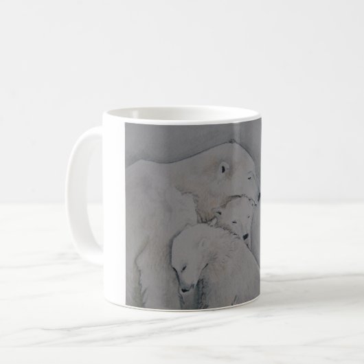 WeihnachtsLiebe Kaffeetasse (Vorderseite Links)
