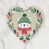 Weihnachtsliebesgeschenk Geschenkanhänger (Vorderseite)