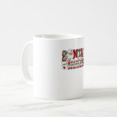 Weihnachtsliebevoll, fröhliche Krankenschwester, K Kaffeetasse (Vorderseite Links)