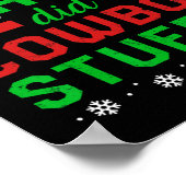 Weihnachtsliebhaber: Cowboy Stuff Horseba Poster (Ecke)