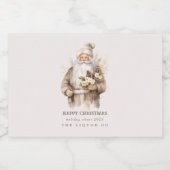 Weihnachtsliebhaber Liquor Flaschenmarken Alkoholflaschenetikett (Einzelnes Label)