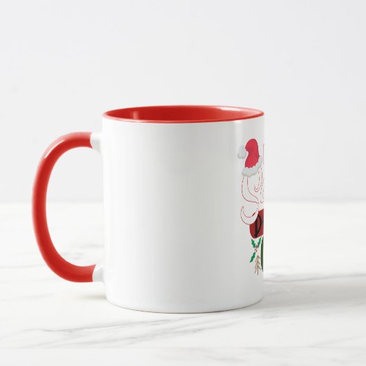 Weihnachtsliebhaber Tasse (Links)