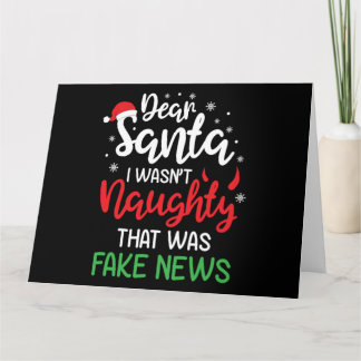 Weihnachtsliebhaber Weihnachten Ich war scheußlich Karte