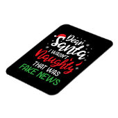 Weihnachtsliebhaber Weihnachten Ich war scheußlich Magnet (Linke Seite)