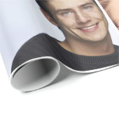 Weihnachtslieblings-Foto-Geschenkpapier Geschenkpapier (Rolleneckpunkt)
