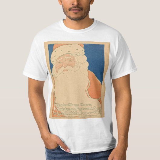 Weihnachtslied aus dem Jahr 1901 T-Shirt (Vorderseite)