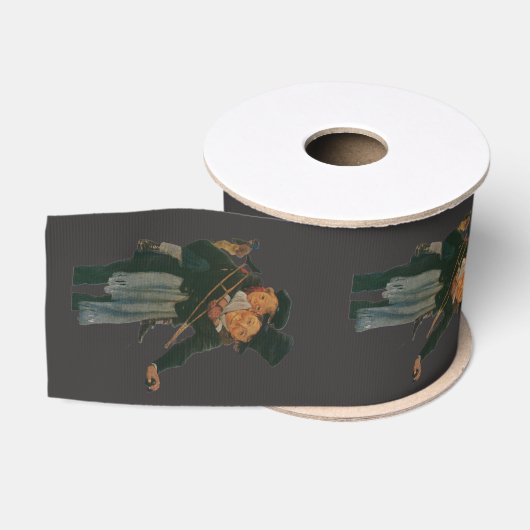Weihnachtslied "Bob Cratchit und Tiny Tim" Ripsband (Spule)