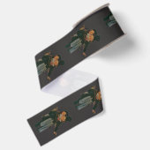 Weihnachtslied "Bob Cratchit und Tiny Tim" Ripsband (Rückseite)