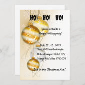 Weihnachtslied: Dein Ding Feiertagskarte (Vorne/Hinten)