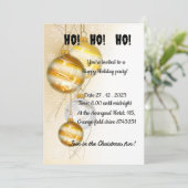 Weihnachtslied: Dein Ding Feiertagskarte (Stehend Vorderseite)