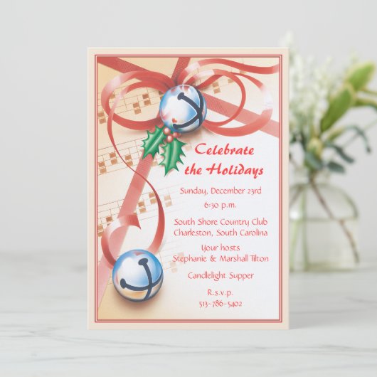 Weihnachtslied © einladung (Stehend Vorderseite)