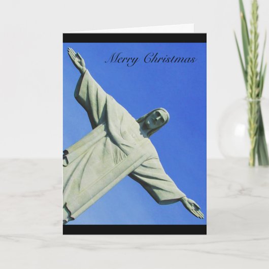 Weihnachtslied Feiertagskarte (Vorderseite)