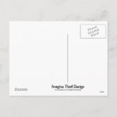 Weihnachtslied Feiertagspostkarte (Rückseite)