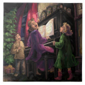 Weihnachtslied Fliese (Vorderseite)