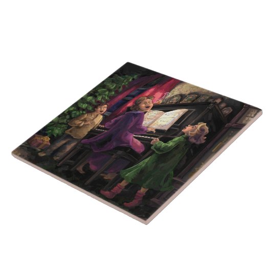 Weihnachtslied Fliese (Seite)