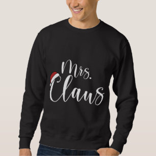 Weihnachtslied Frau und Herr Claus Costume Santa H Sweatshirt