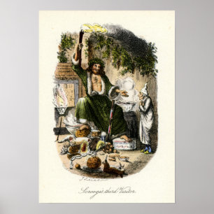 Weihnachtslied - Geist der Weihnachtszeit Gegenwar Poster