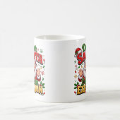 Weihnachtslied-Geschenk, Festlicher Winterbecher Kaffeetasse (Mittel)