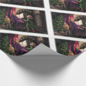 Weihnachtslied Geschenkpapier (Ecke)