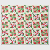 Weihnachtslied Geschenkpapier (Flach)