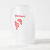 Weihnachtslied Große Mattierte Tasse (Vorderseite Links)