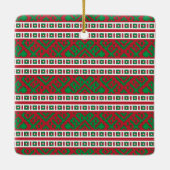 Weihnachtslied I Latviesu Tautasdziesma Keramikornament (Rückseite)