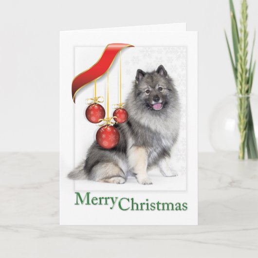 Weihnachtslied Karte (Vorderseite)