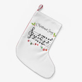 Weihnachtslied Kleiner Weihnachtsstrumpf (Vorderansicht (hängend))