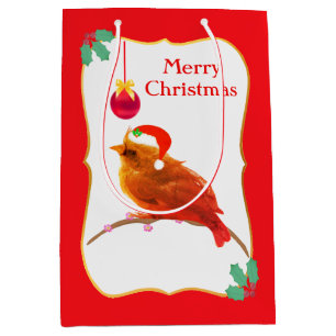 Weihnachtslied kleines Vogel Mittlere Geschenktüte