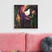 Weihnachtslied Leinwanddruck (Insitu (Wohnzimmer))