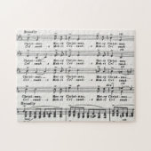 Weihnachtslied-Noten Puzzle (Horizontal)