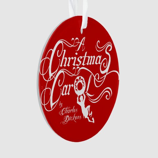 Weihnachtslied Ornament (Vorderseite)