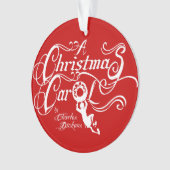 Weihnachtslied Ornament (Vorderseite)