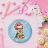 Weihnachtslied Pappteller (Party)