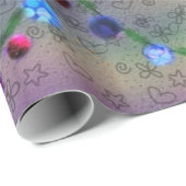 Weihnachtslied - Party Geschenkpapier (Rolleneckpunkt)