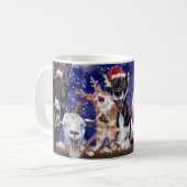 Weihnachtslied - Party Kaffeetasse (Vorderseite Links)