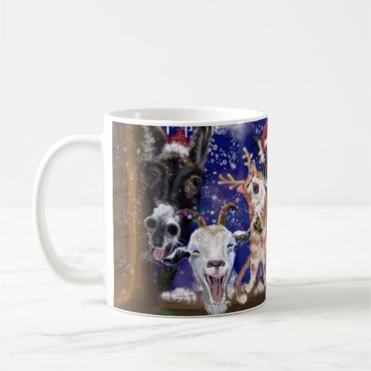 Weihnachtslied - Party Kaffeetasse (Links)