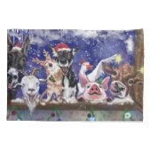 Weihnachtslied - Party Kissenbezug (Rückseite)