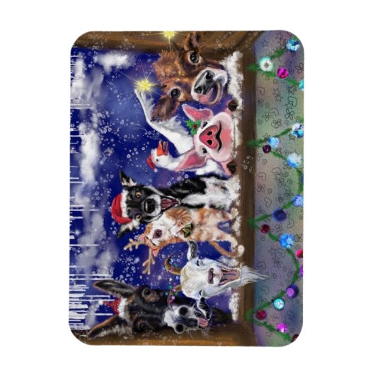 Weihnachtslied - Party Magnet (Vertikal)