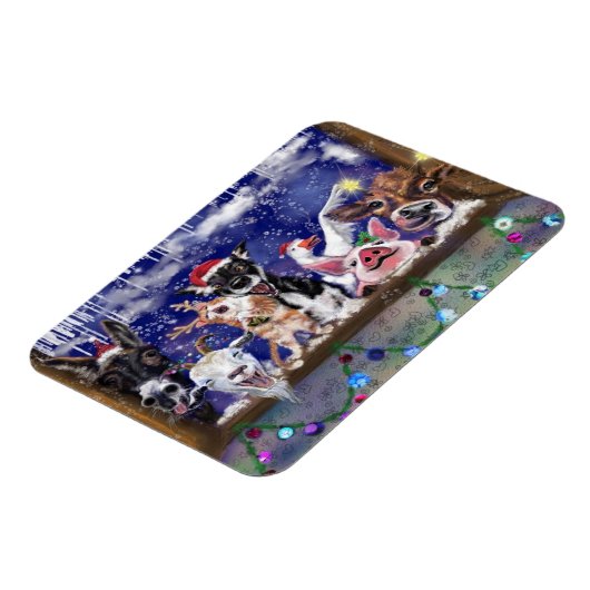 Weihnachtslied - Party Magnet (Linke Seite)