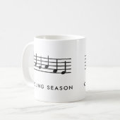 Weihnachtslied Personal Chor Kaffeetasse (Vorderseite Links)