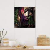 Weihnachtslied Poster (Küche)