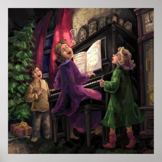 Weihnachtslied Poster (Vorne)