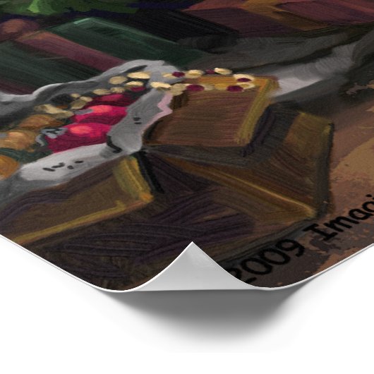 Weihnachtslied Poster (Ecke)